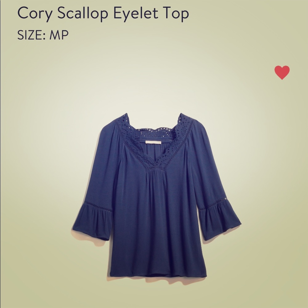 Daniel Rainn Cory Eyelet blouse